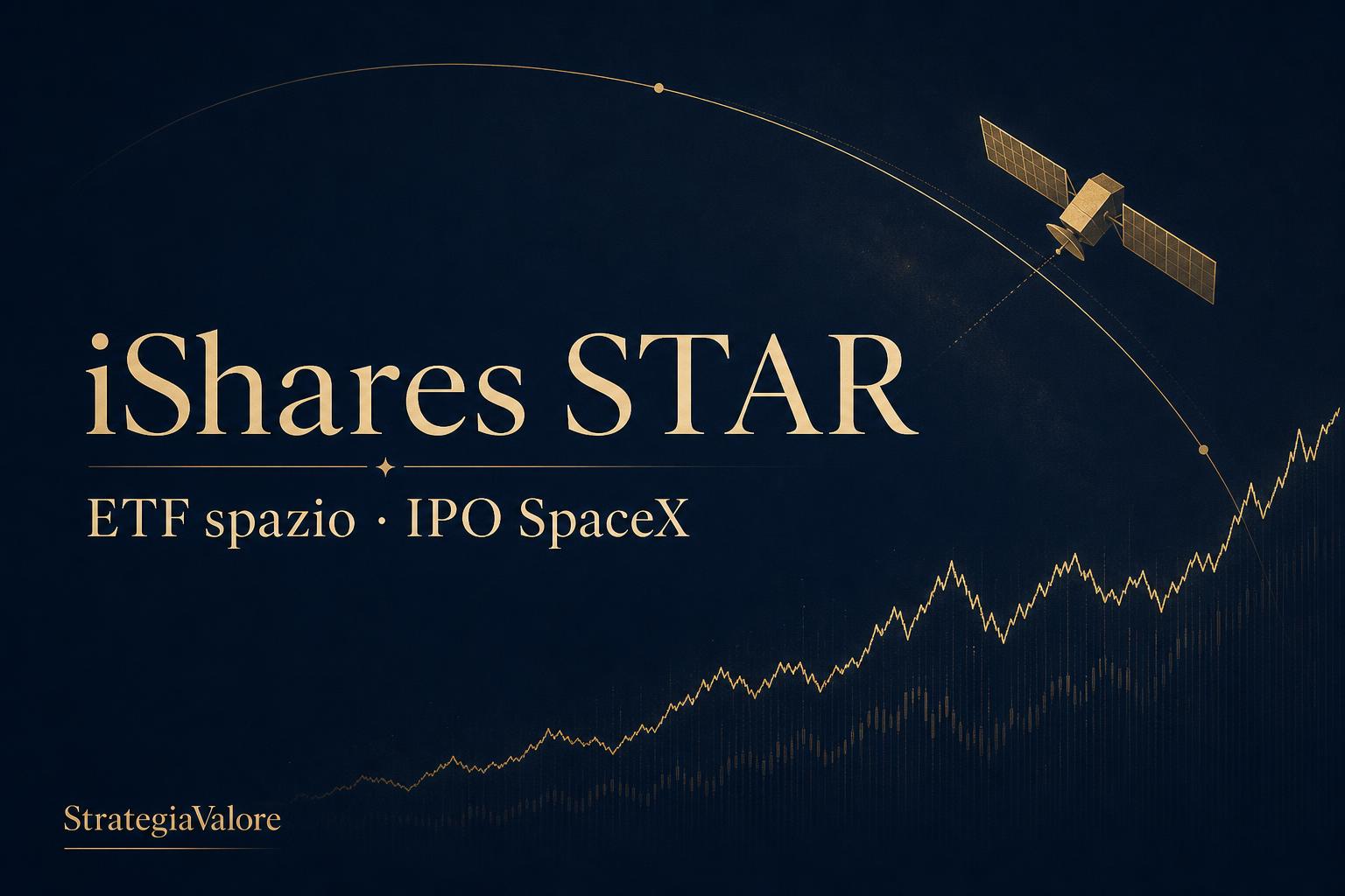 iShares Space Technologies STAR ETF spazio e IPO SpaceX